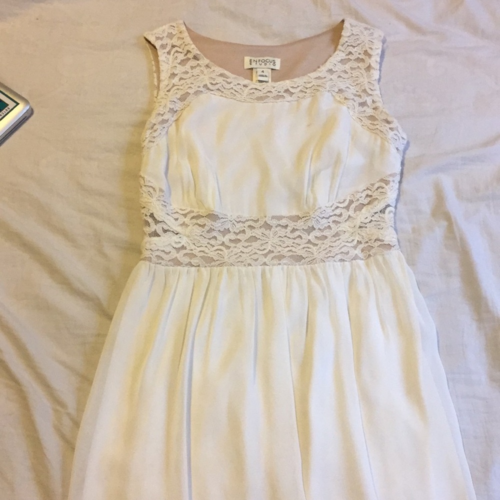 White dress